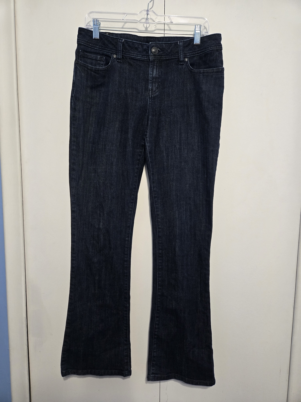 LC Lauren Conrad Dark Wash Bootcut Jeans Women’s Size 10 Stretch Denim Mid Rise
